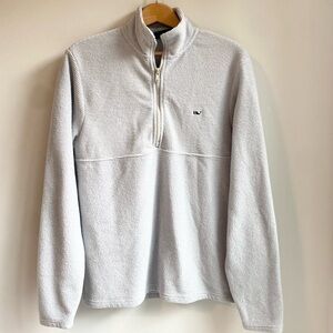 Vineyard Vines gray quarter zip size small